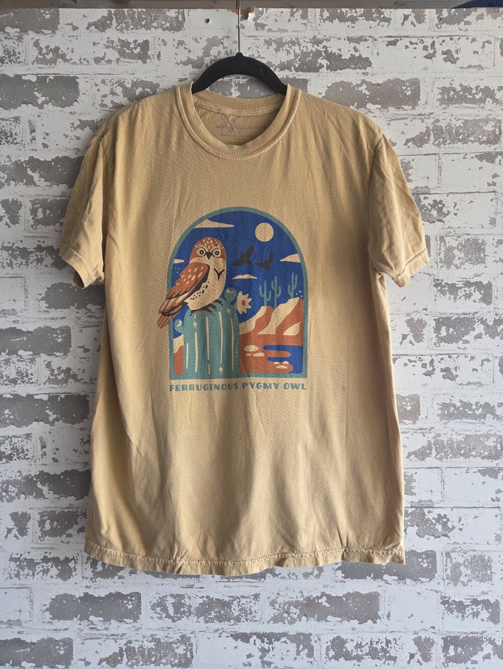Bird Collective Ferruginous Pygmy Owl Desert Tee